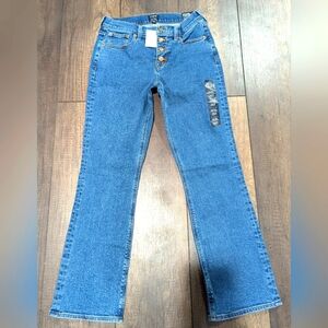NWT J.Crew Mid Rise Flare Crop Jeans 26T J Crew 26 Tall